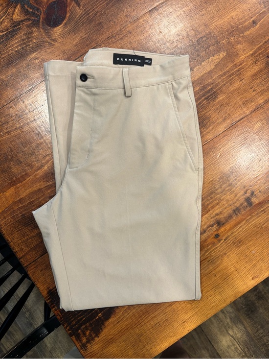 Dunning Golf Other - Dunning Sand/Tan Stretch Chino Pants for Men